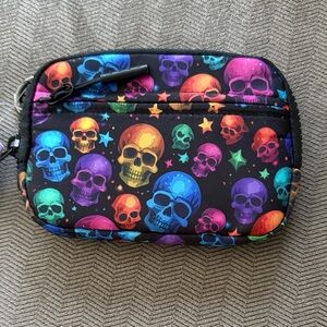 Colorful Skull Print Women's Wallet/Wristlet - NWT!